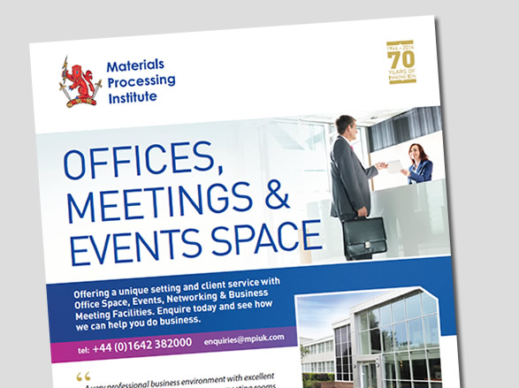 Offices, Meetings and Events Space leaflet
