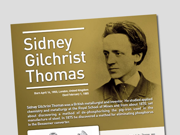Sidney Gilchrist Thomas Biography