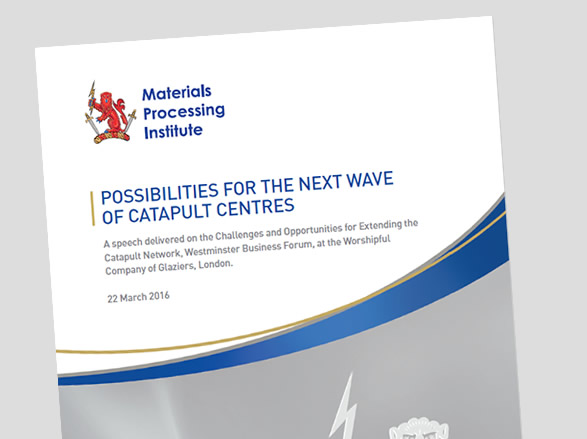 Possibilities for the Next Wave of Catapult Centres - 22 March 2016