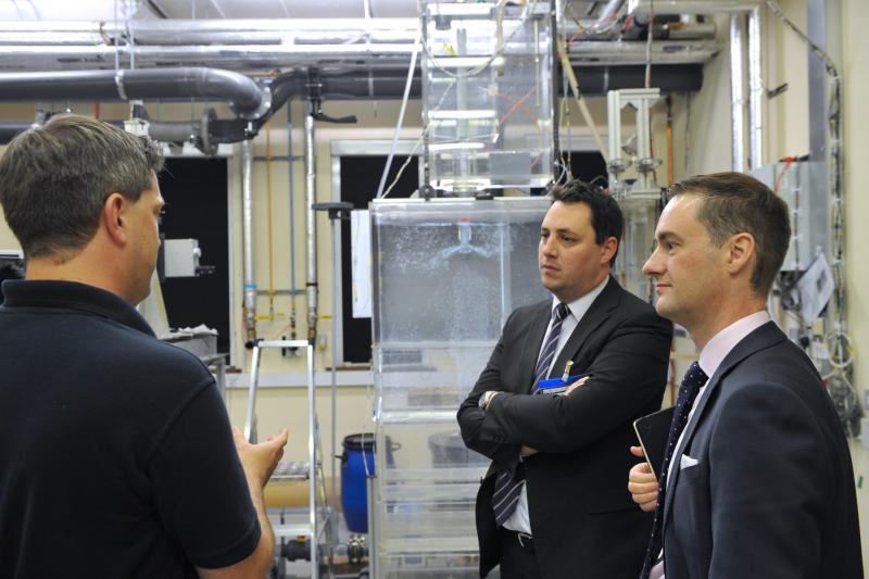 Tees Valley Mayor tours Materials Processing Institute