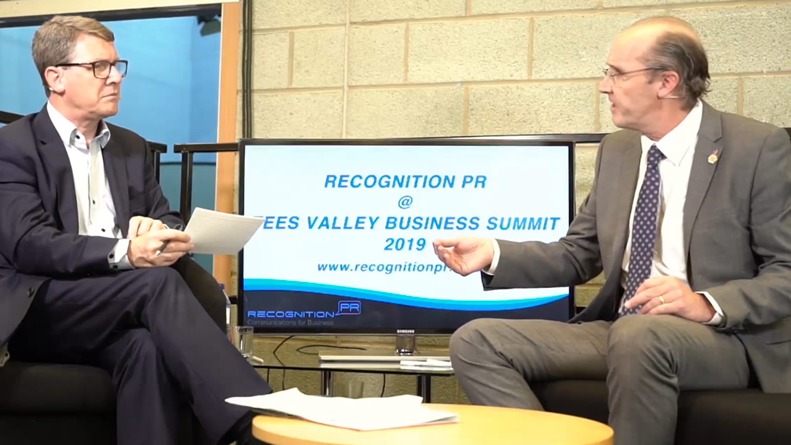 Tees Valley Business Summit Interview with Andrew Cargill - July 2019