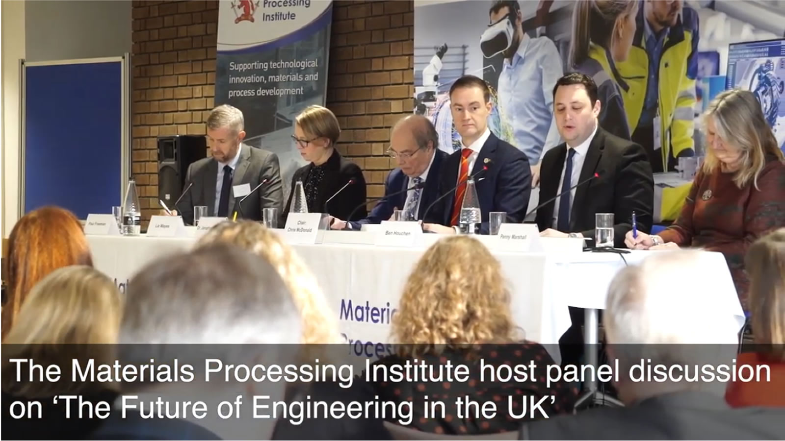 The Materials Processing Institute host panel discussion on 'The Future of Engineering in the UK' - January 2020
