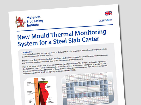 New Mould Thermal Monitoring System for a Steel Slab Caster