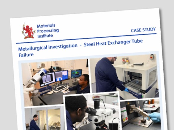 Metallurgical Investigation  -  Steel Heat Exchanger Tube  Failure