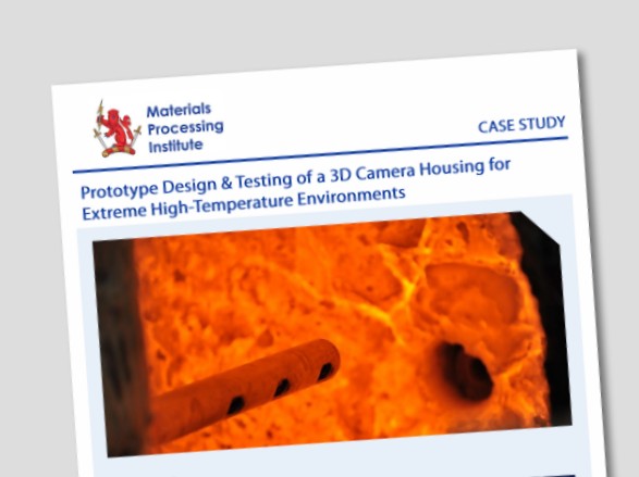 Prototype Design & Testing of a 3D Camera Housing for Extreme High-Temperature Environments