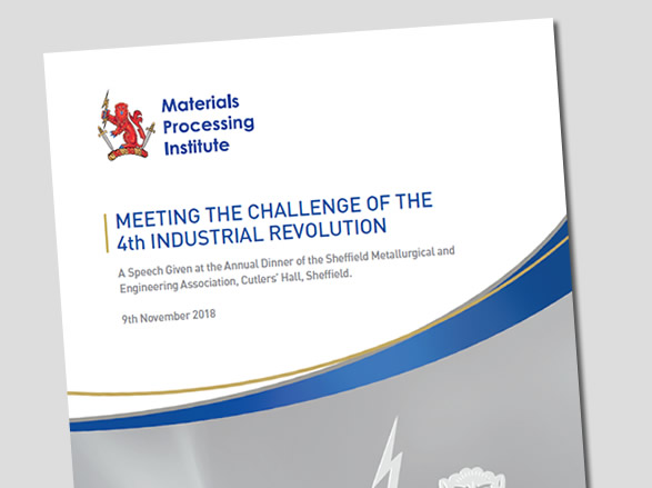 Meeting the Challenge of the 4th Industrial Revolution - 9 November 2018