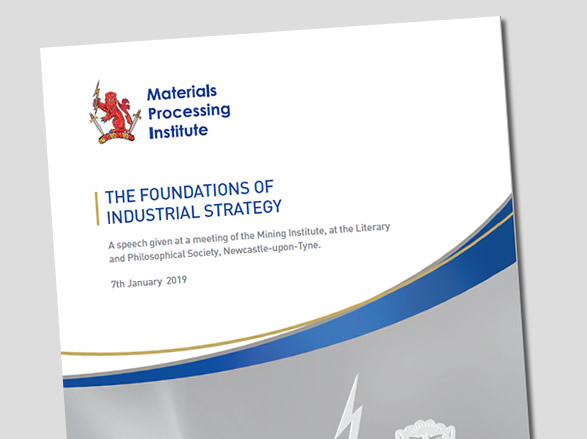 The Foundations of Industrial Strategy - 7 January 2019