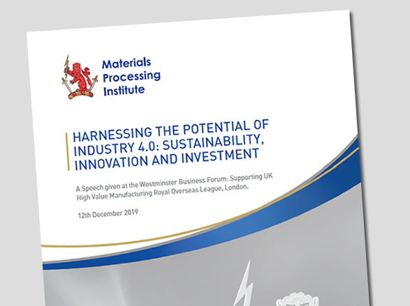 Harnessing The Potential Of Industry 4.0: Sustainability, Innovation And Investment - 12 December 2019