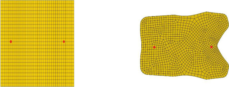 Particle flow velocity profiles