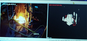 Figure 2 Slopping indication