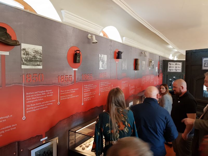 Steel Stories - Kirkleatham interactive exhibition of the region's iron, steel and industrial heritage