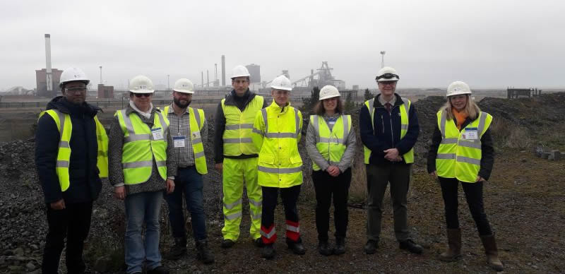 REGENERATIS team visits Teesworks site