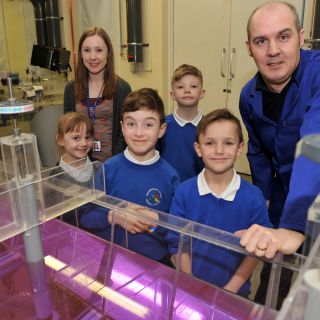 Primary pupils learn about steel-making during visit to Institute