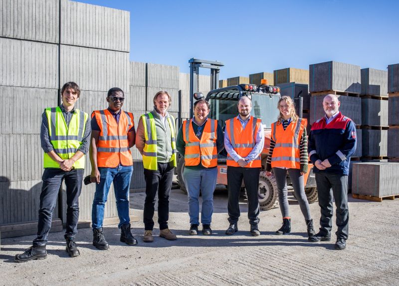 Oakdale partners with Materials Processing Institute to develop low embodied carbon concrete kerbs