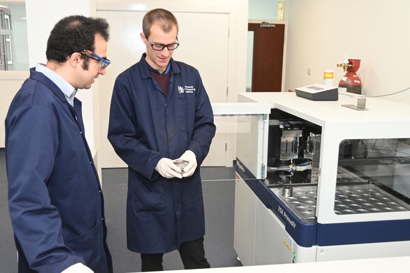 Materials Processing Institute invests in state-of-art spectrometer to aid cutting edge research