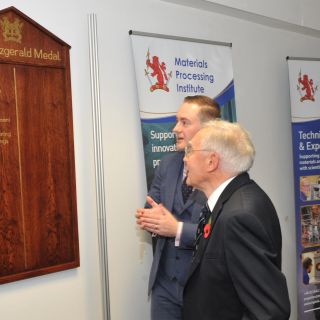 Dr Frank Fitzgerald, CBE honoured with Commemorative Board at 90th Birthday Celebration