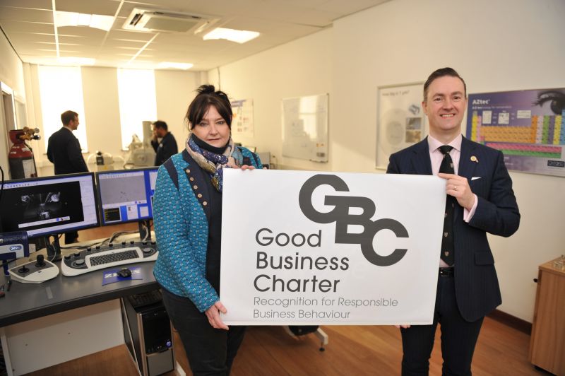 Materials Processing Institute signs up to Good Business Charter