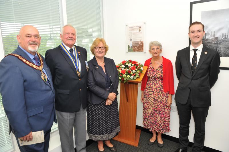 Materials Processing Institute Commemorates Great War Veteran