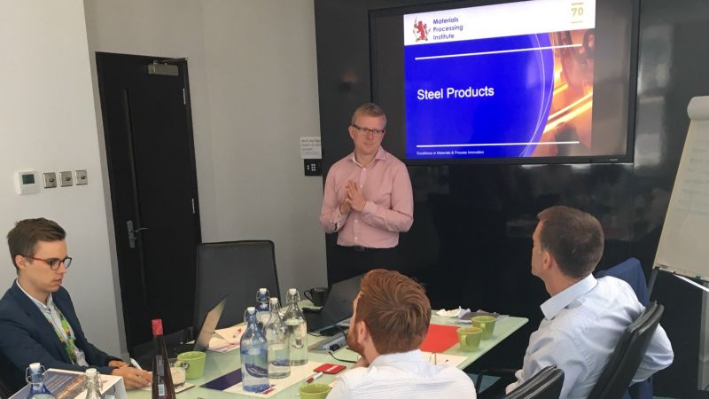 Materials Processing Institute delivers unique UK Steel training course