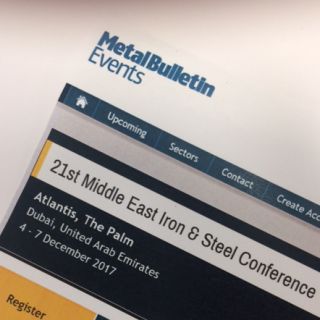 Institute to attend Middle East Iron & Steel Conference