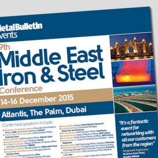 Middle East Iron & Steel Conference opens new opportunities for Materials Processing Institute